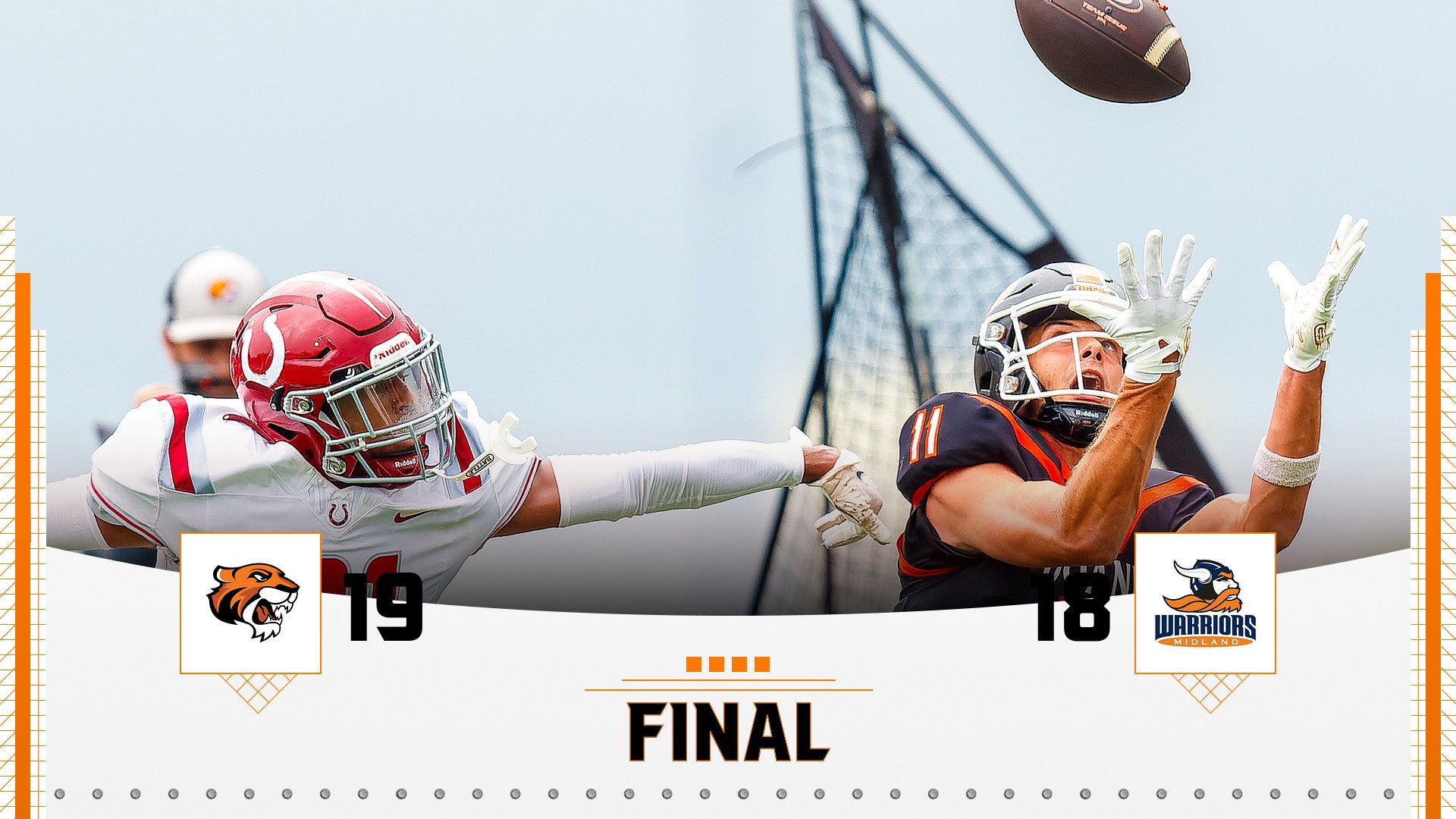DeRiso's Late Touchdown Reception Caps Football Victory