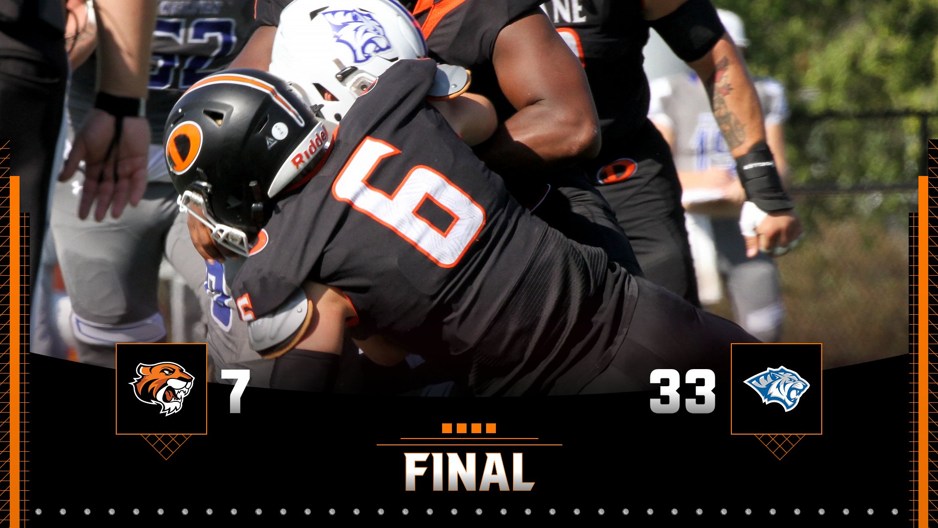 Big Plays Down Tigers in Homecoming Matchup