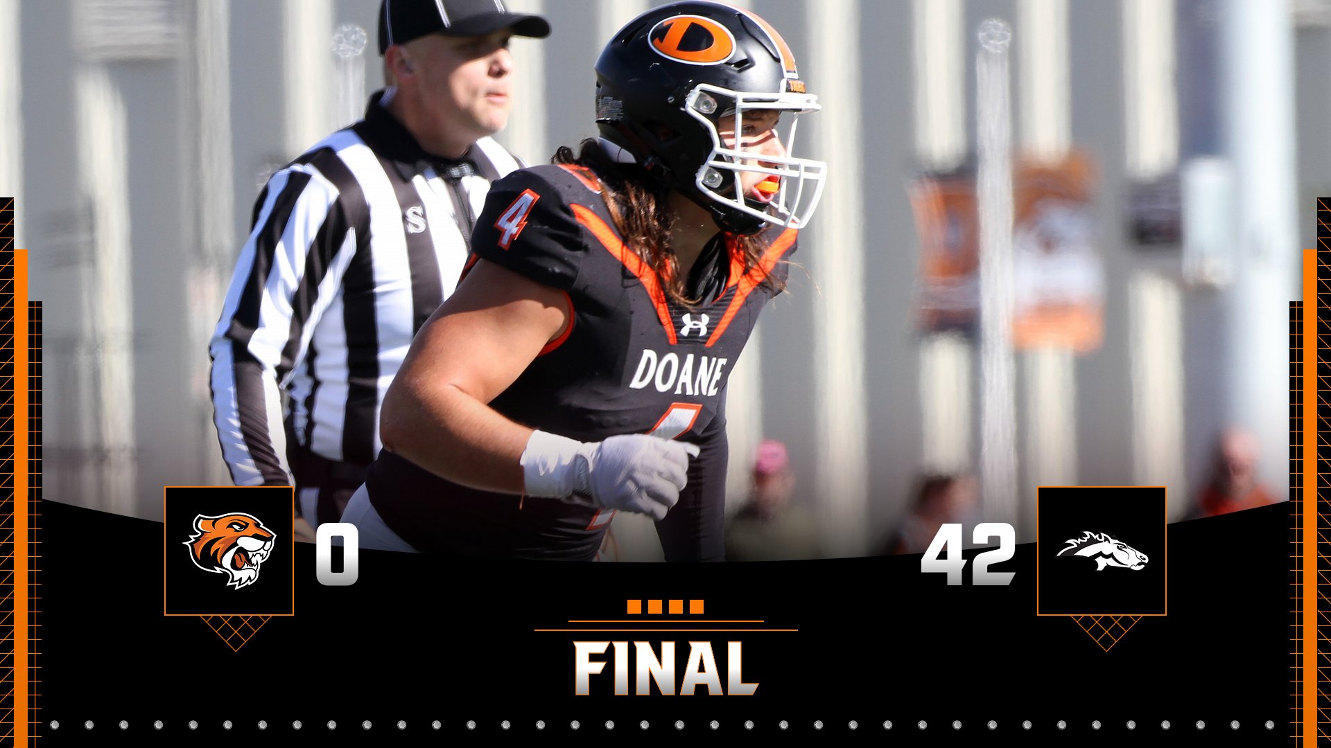 Football Downed in Final Home Game of Season