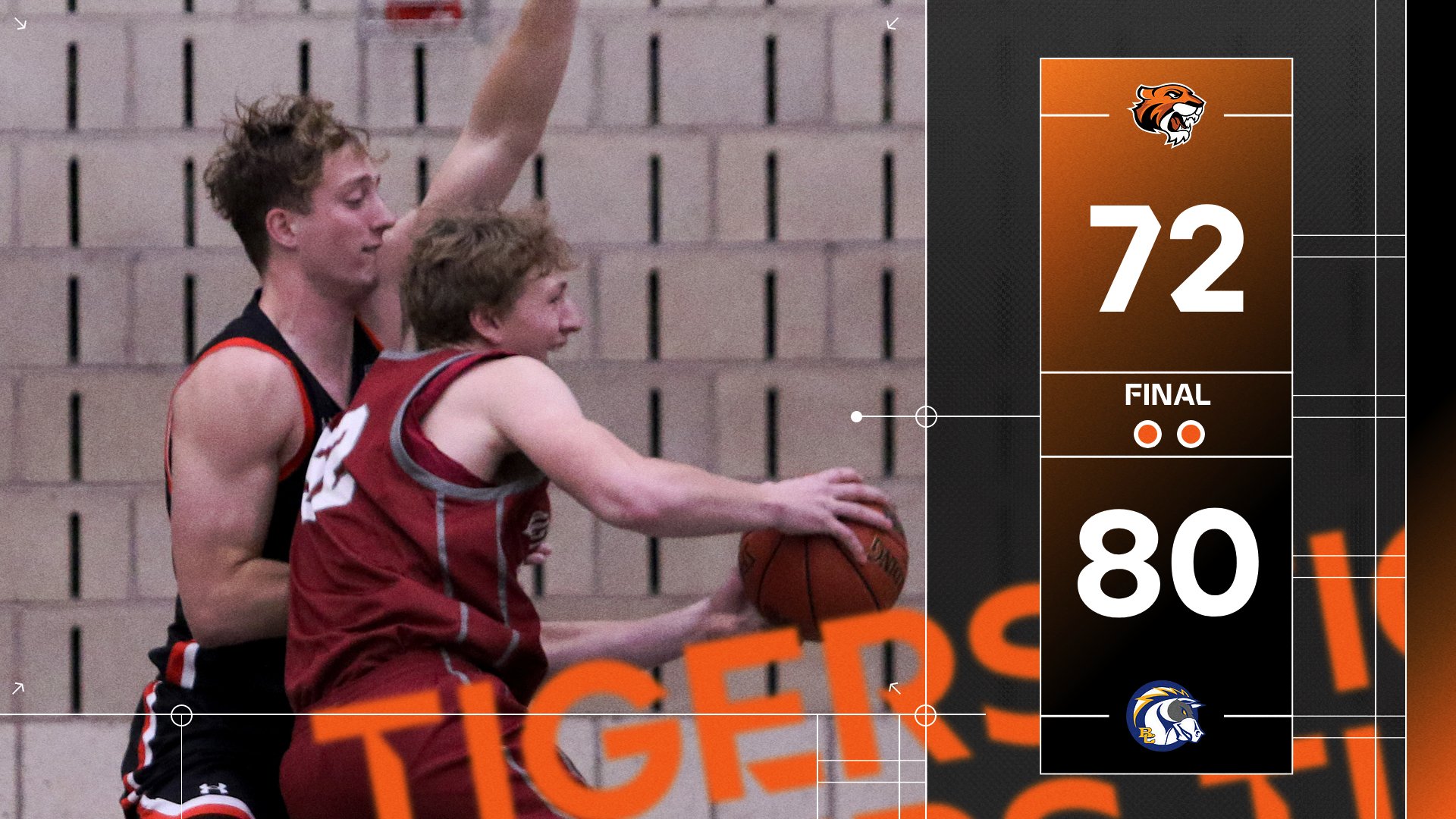 Men's Basketball Edged Out at Home
