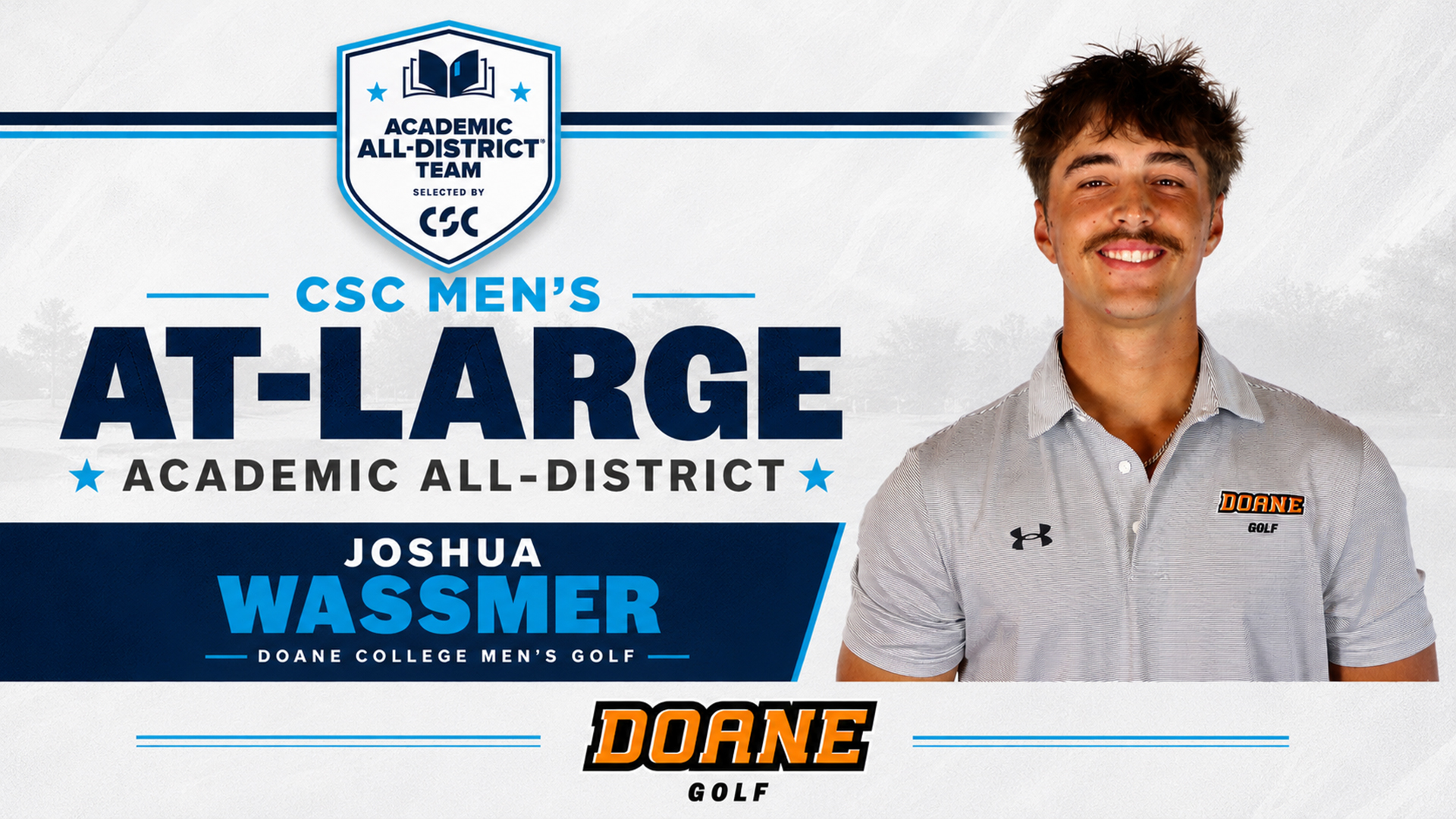 Wassmer Named CSC Academic All-District