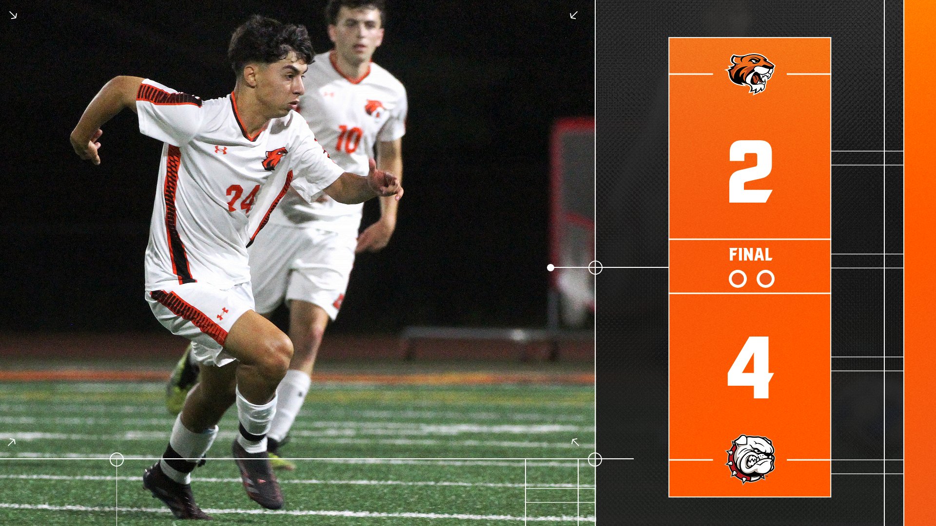 Men's Soccer Drops High-Scoring Road Match