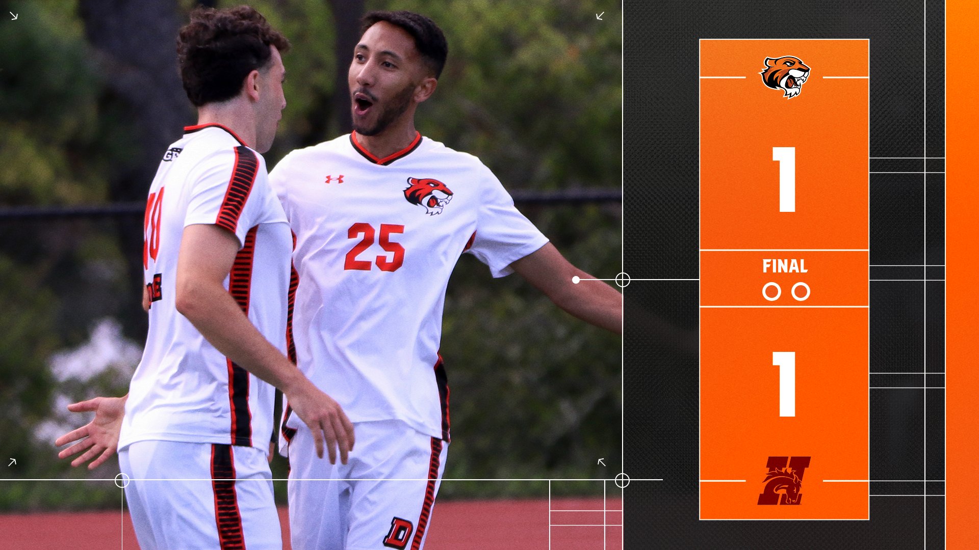 Men's Soccer Plays to a 1-1 Draw with Hastings