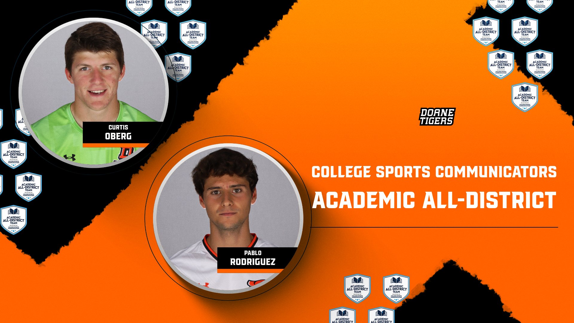 Oberg, Rodriguez Named CSC Academic All-District