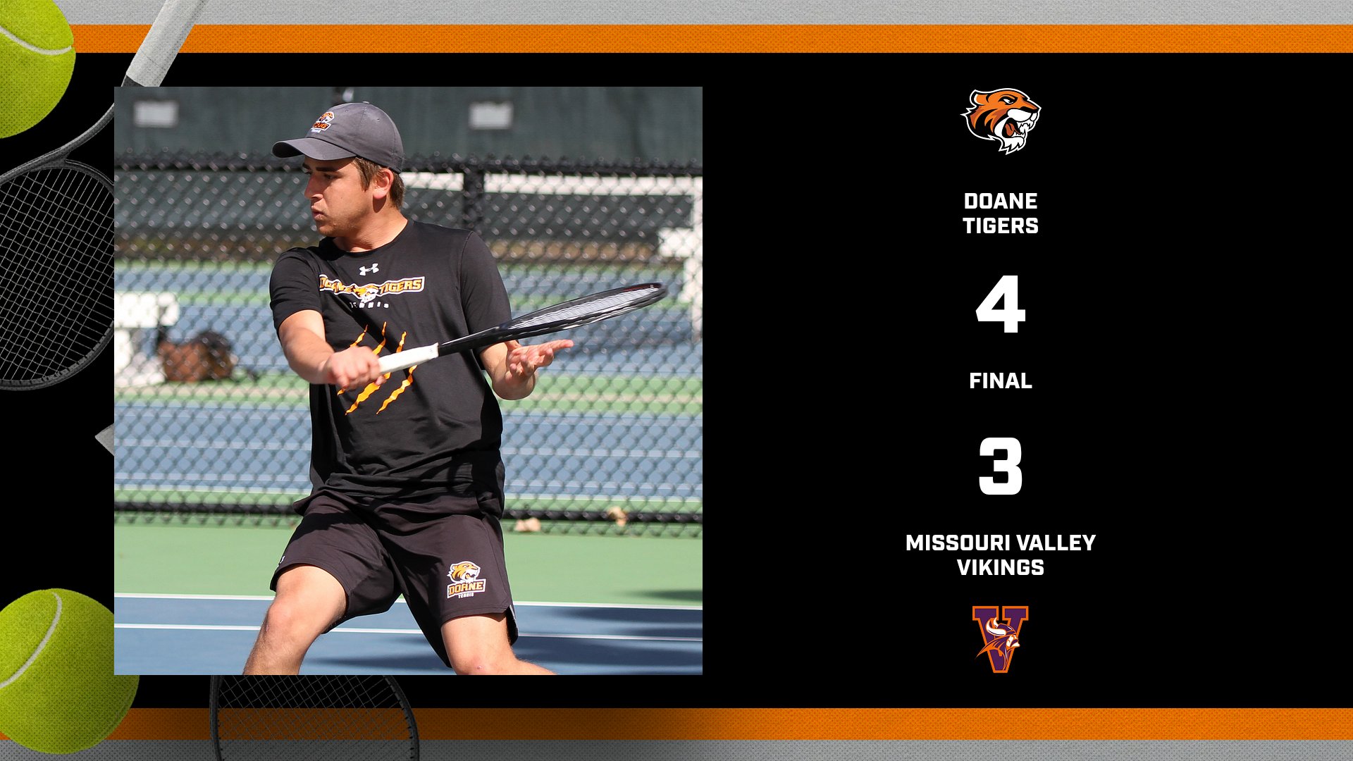 Men's Tennis Snags Win from Missouri Valley