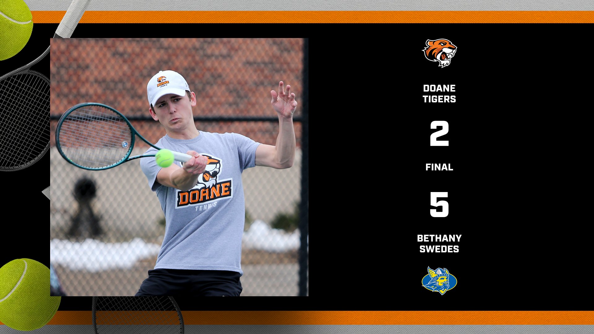 Men's Tennis Drops Home Opener