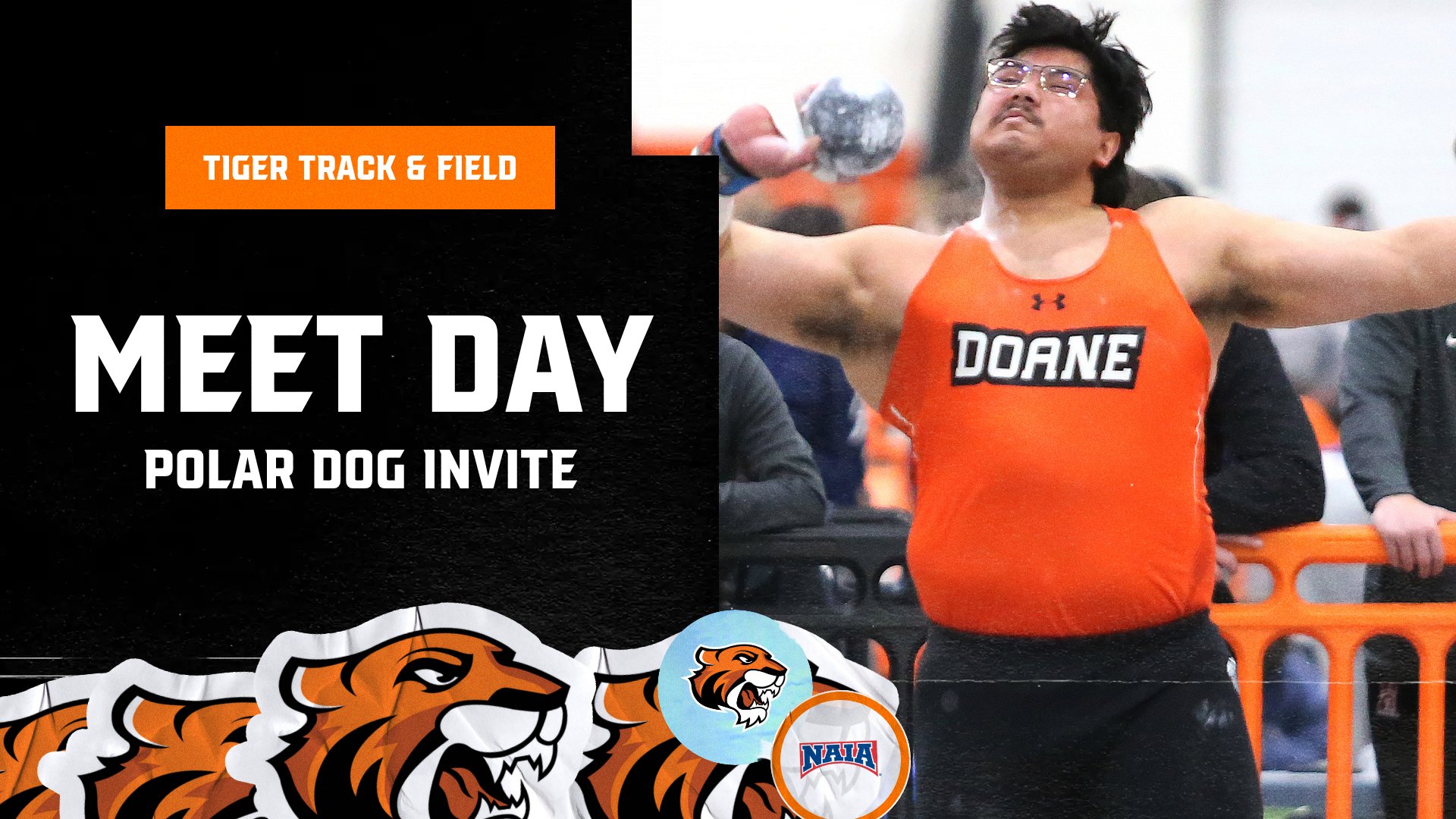 Men's Track and Field Throwers Compete in Polar Dog Invite