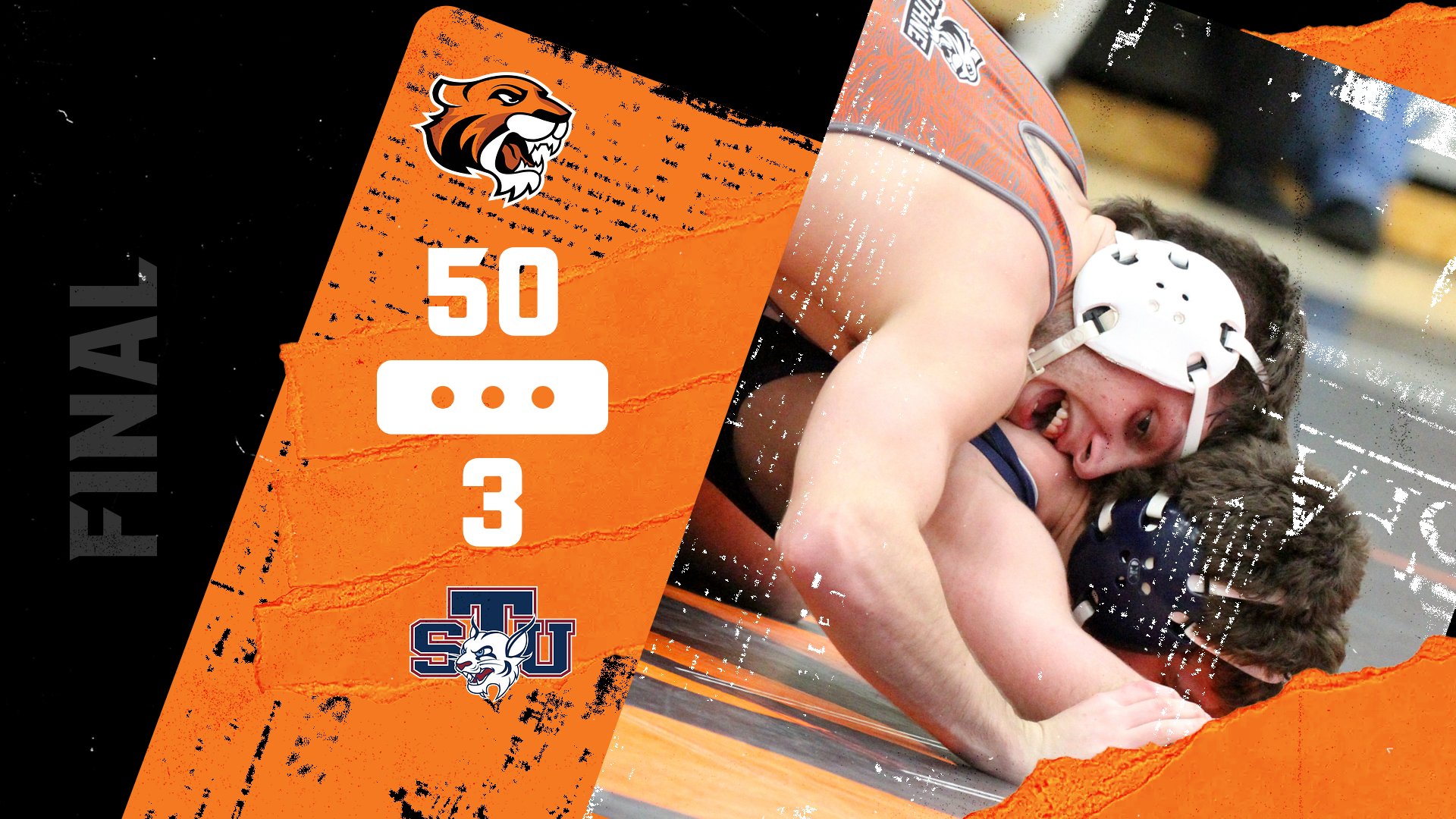 Men's Wrestling Rolls Past St. Thomas