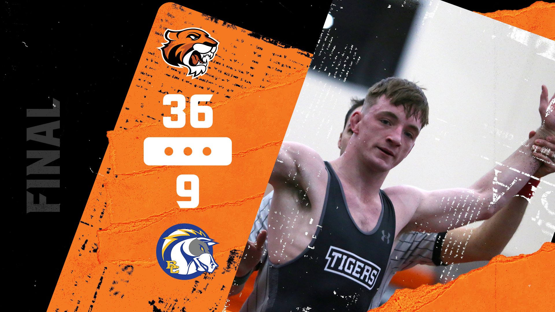 Miller Wins 100th Match as Men's Wrestling Defeats BCU