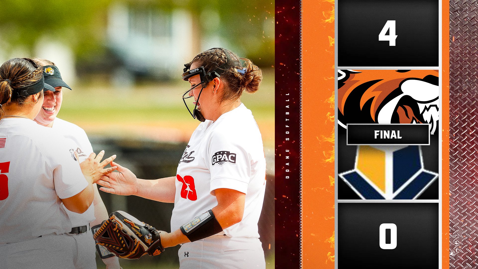 Pitching, Timely Hits Lifts Softball to Sweep of Mt. Marty