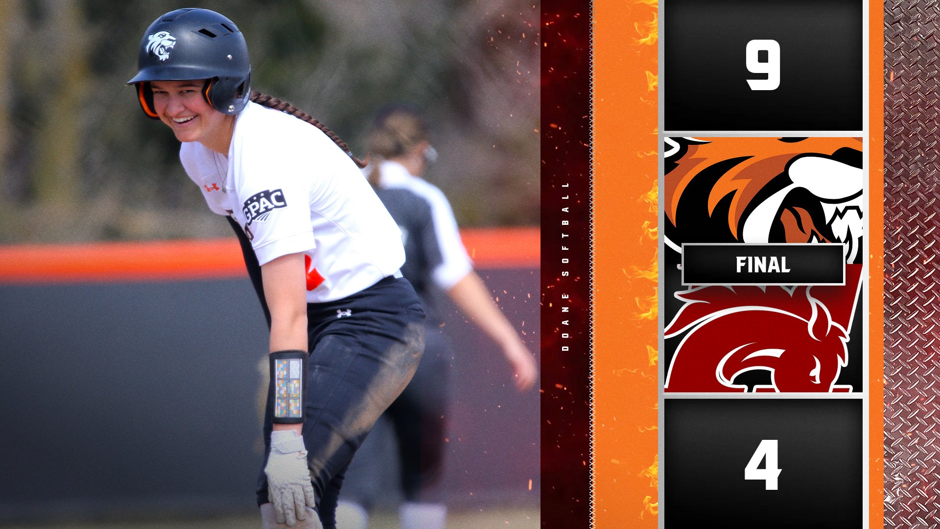 Softball Snags First GPAC Win
