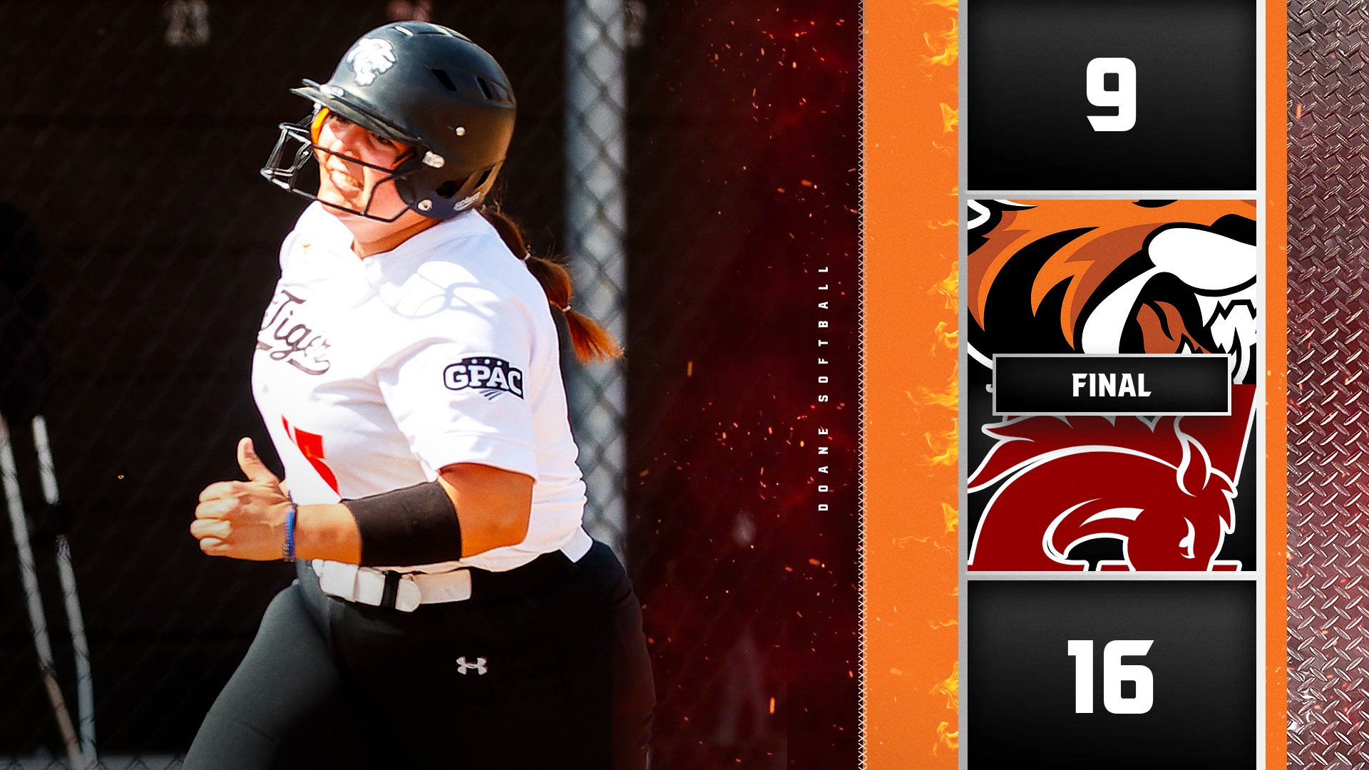 Tigers Drop Slugfest in Softball Action