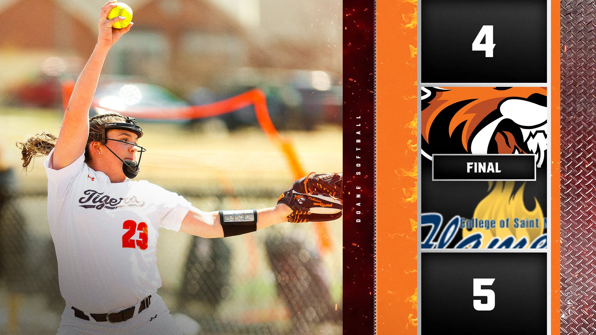 Seventh Inning Rally Falls Short for Softball