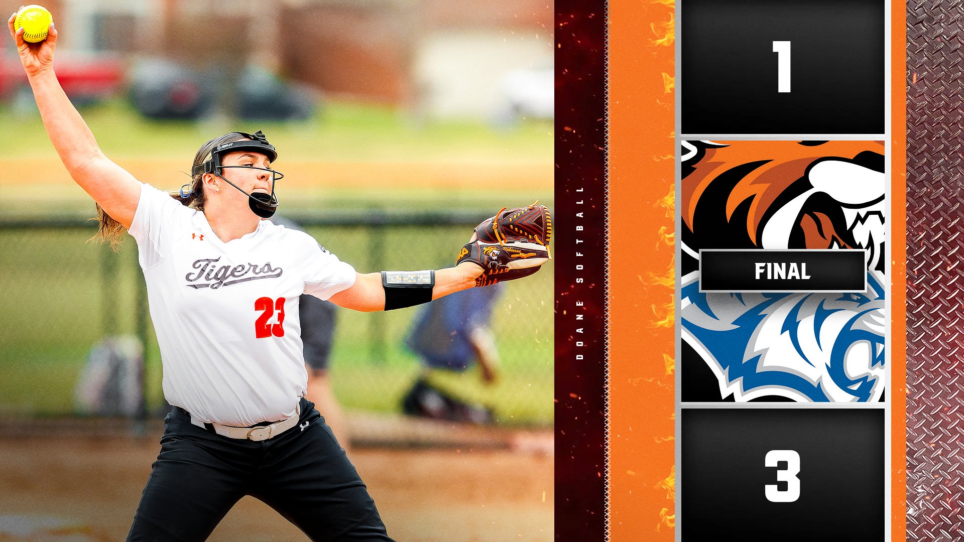 Softball Drops Pitcher's Dual in Game One with DWU