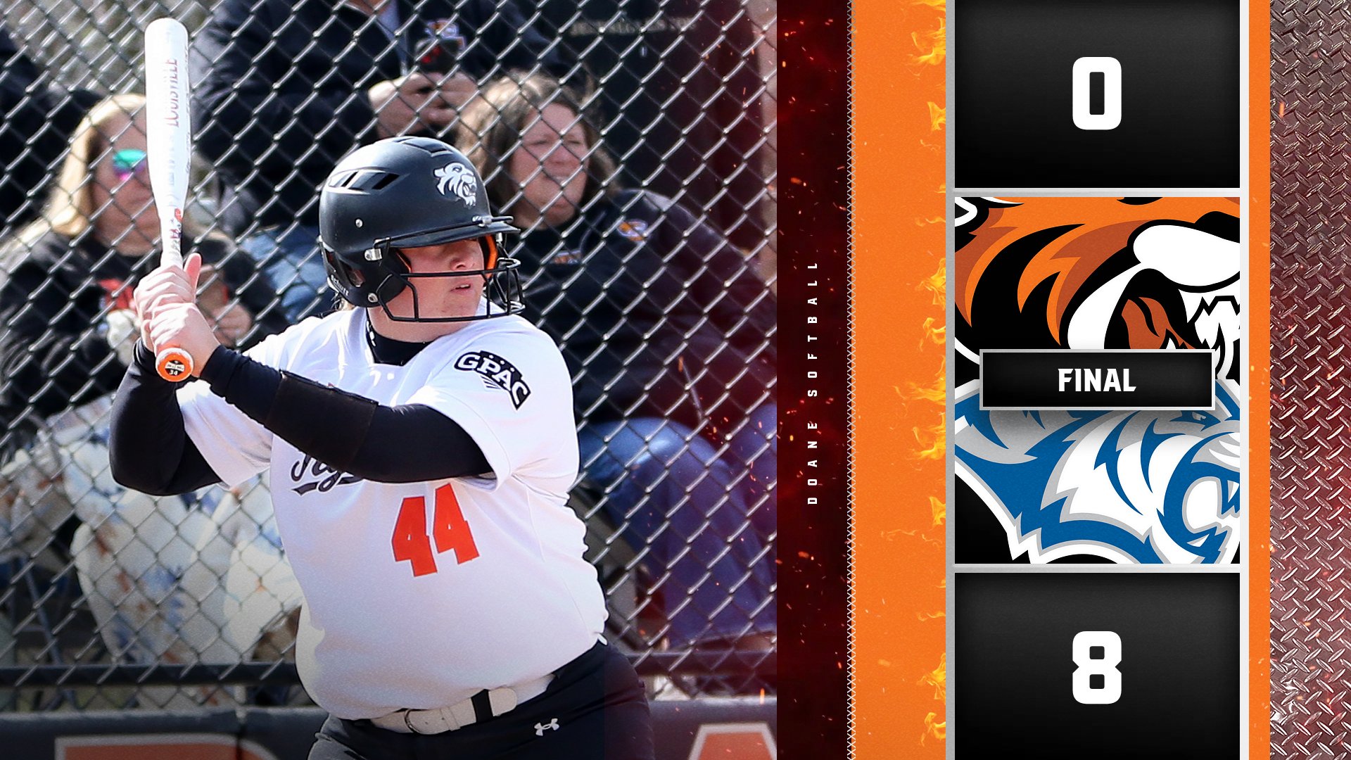 Seven-Run Inning Downs Softball in Game Two