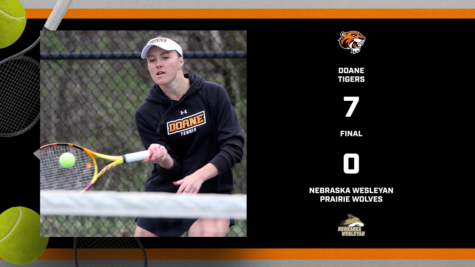 Senior Day Sweep for Women's Tennis