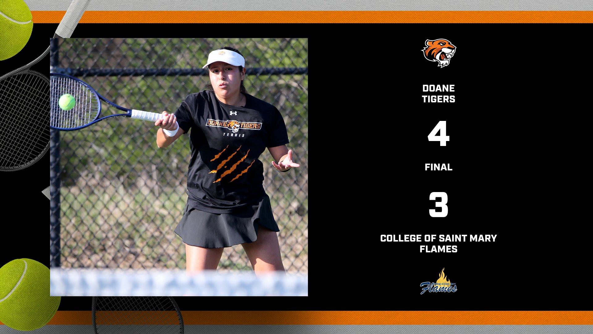 Women's Tennis Secures Key GPAC Win at Home