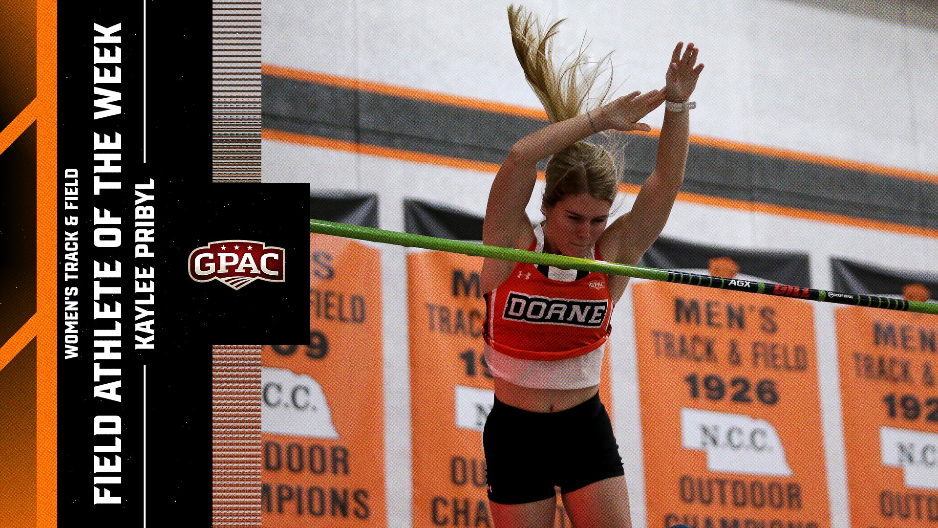 Pribyl Named GPAC Women's Field Athlete of the Week