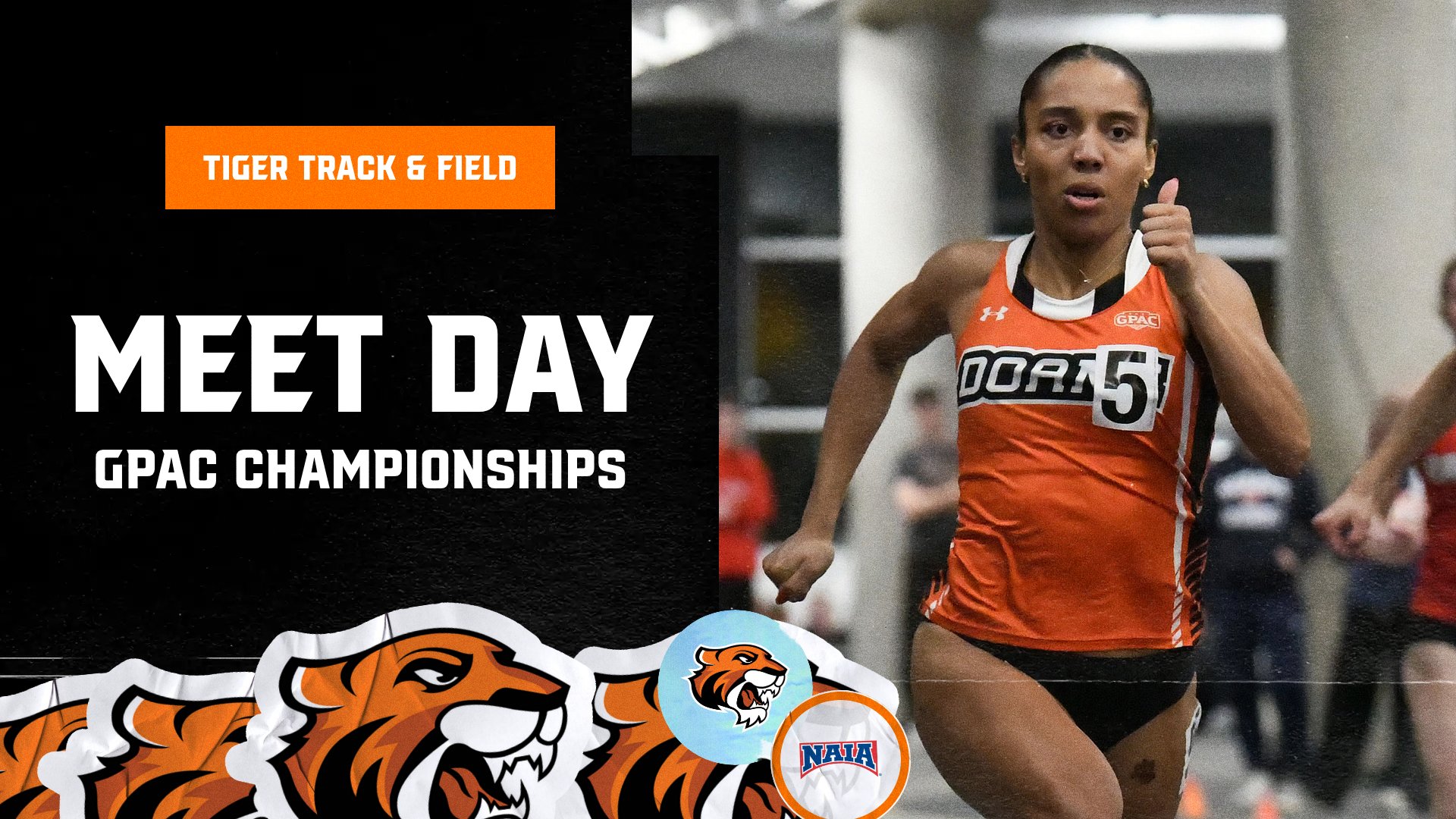 Women's Track and Field Edged by One Point for GPAC Title