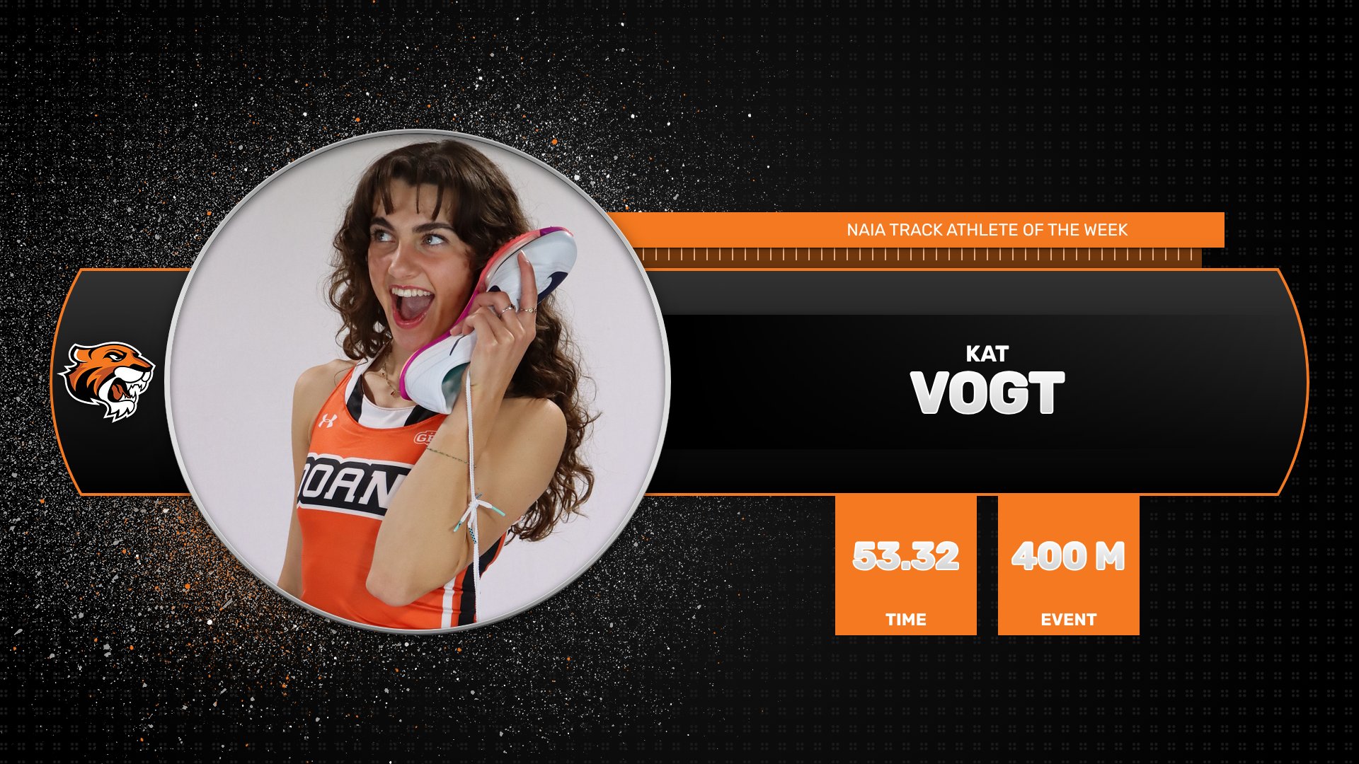 Vogt Named NAIA Runner of the Week