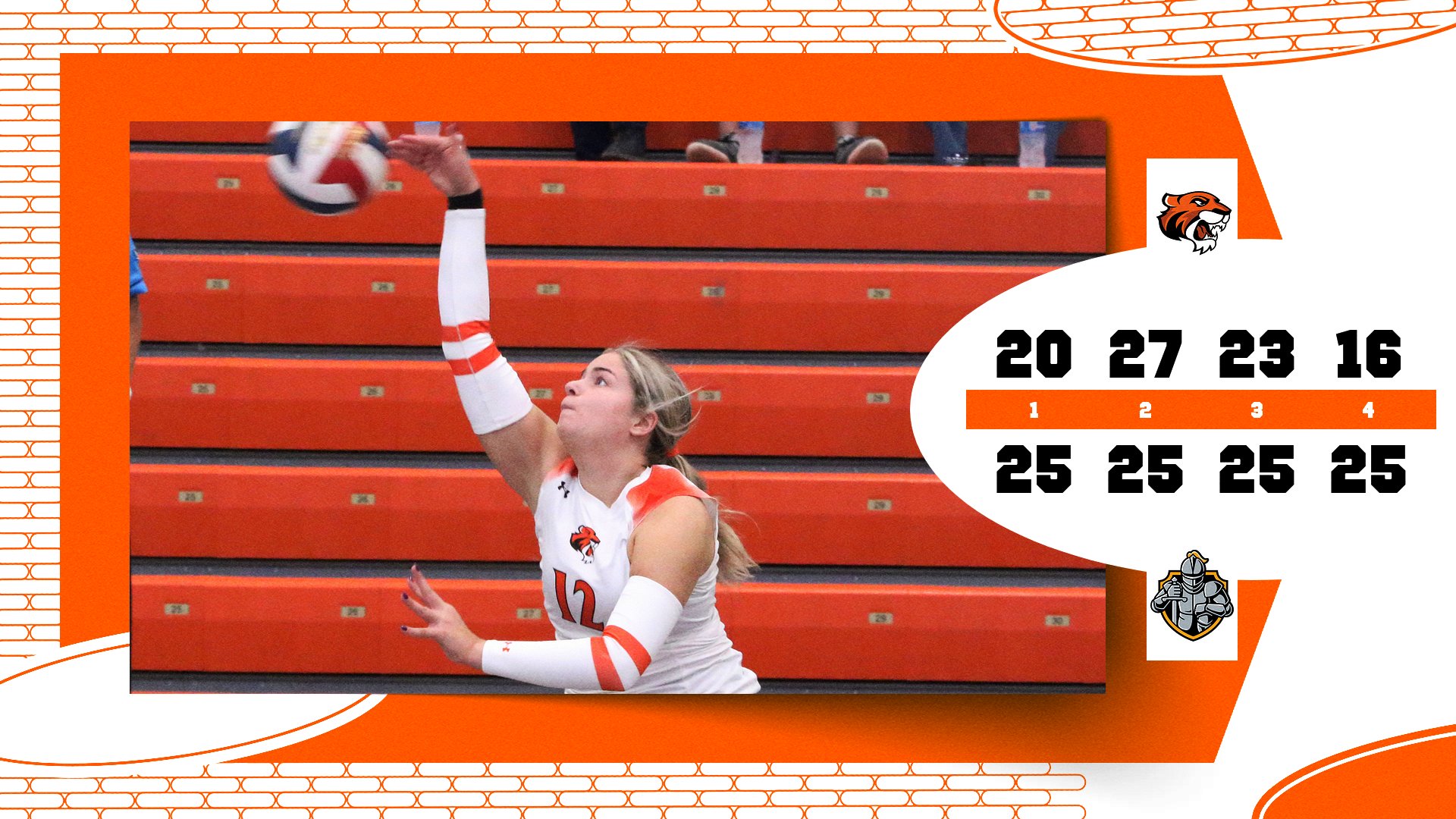 Volleyball Downed in Tight Match by Dordt
