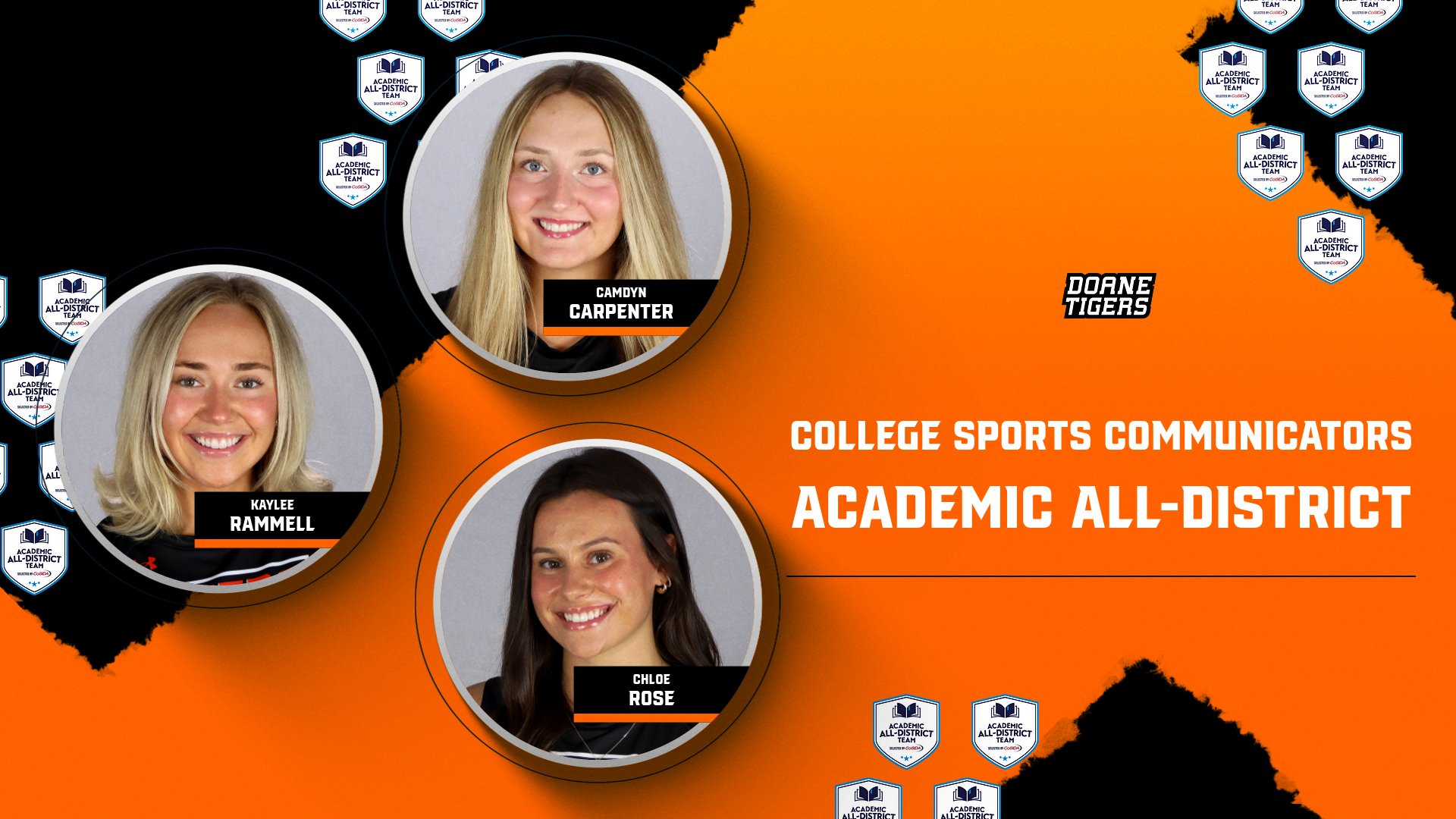 Three Volleyball Players Named CSC Academic All-District