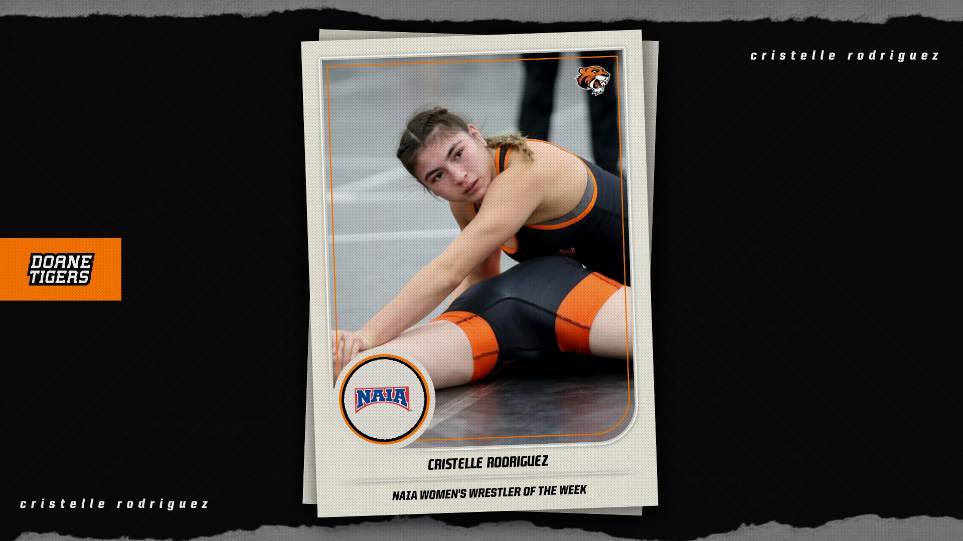 Rodriguez Named NAIA Women's Wrestler of the Week