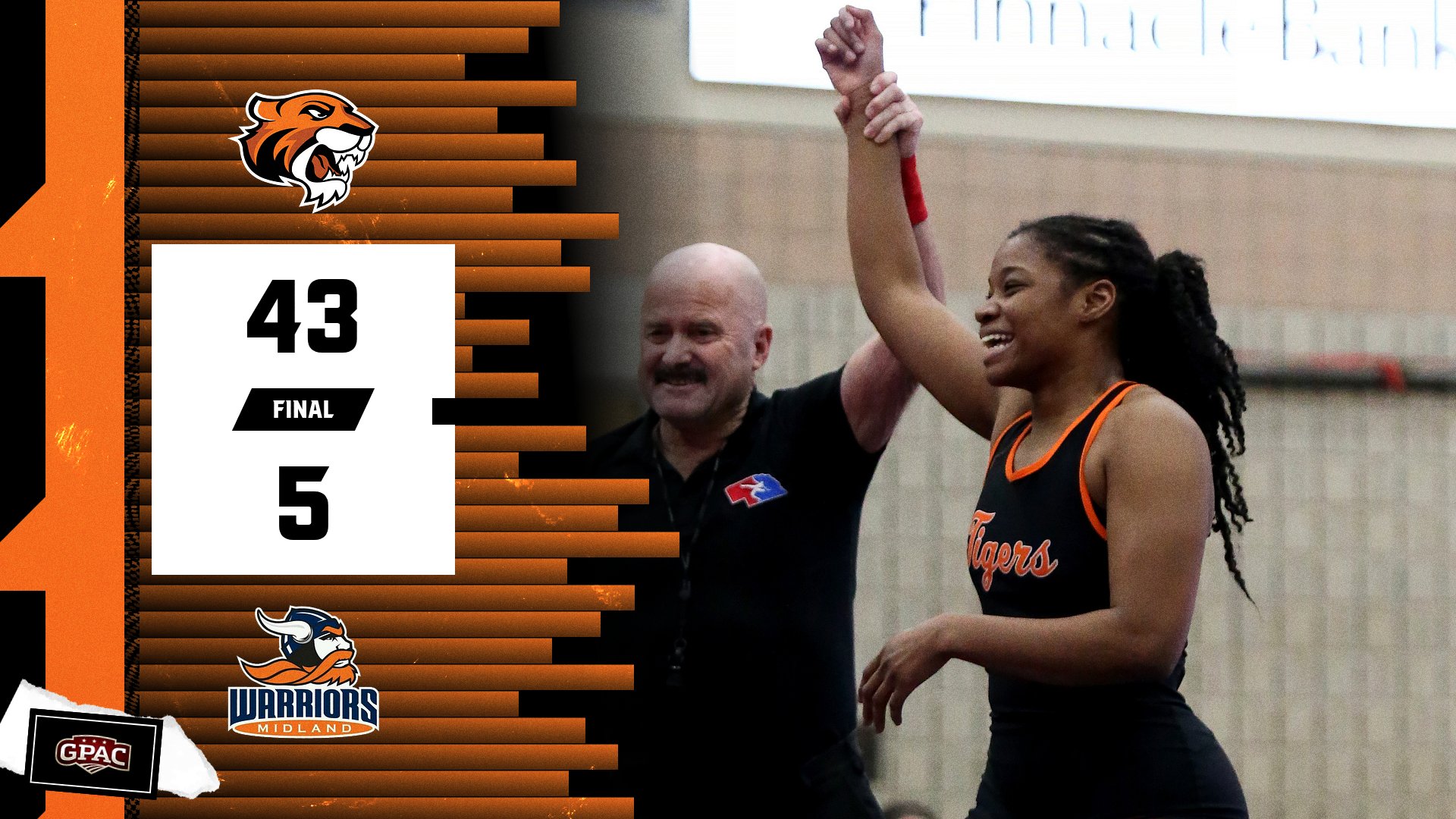Women's Wrestling Rolls in Home GPAC Dual Debut