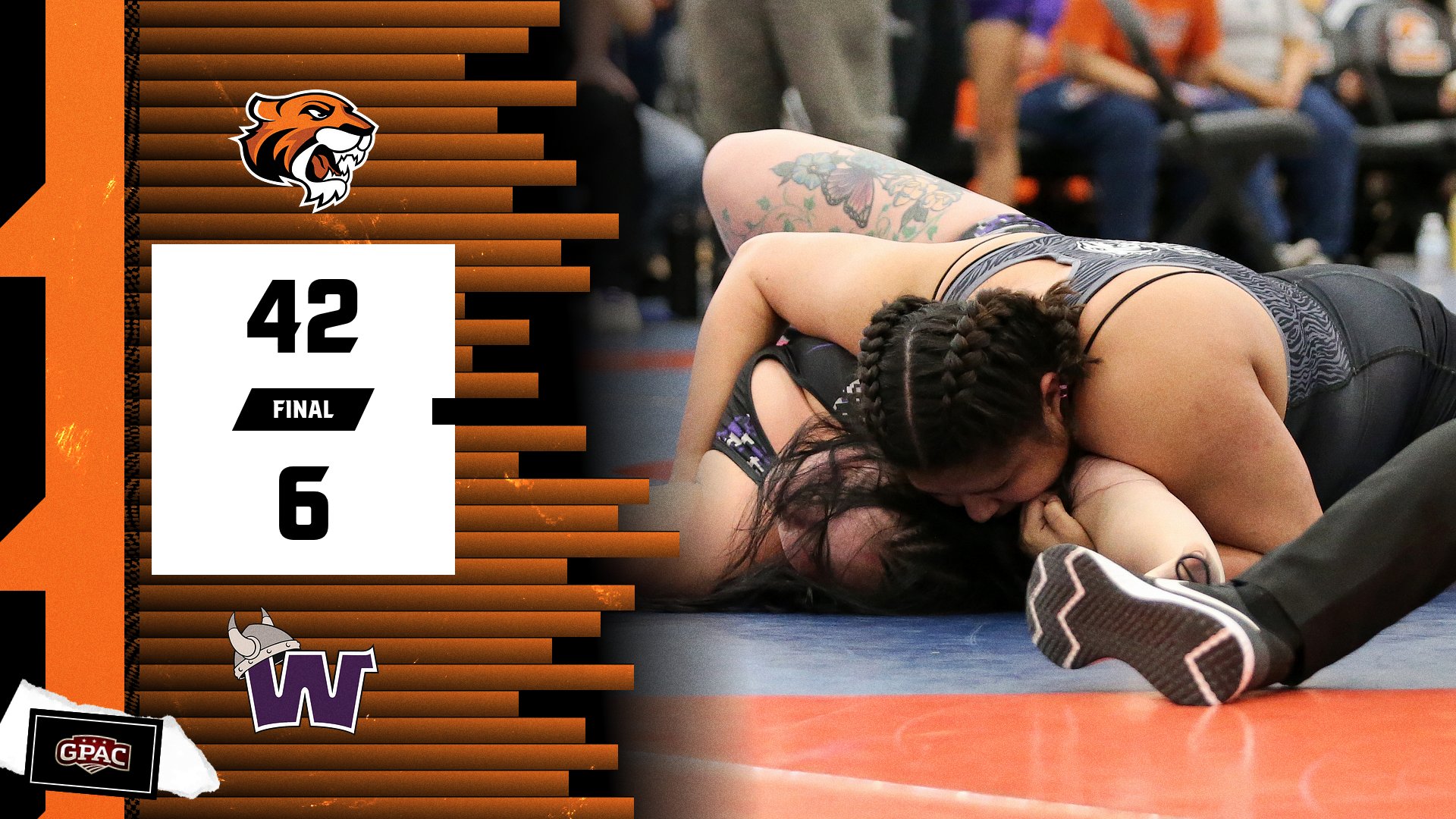 Women's Wrestling Caps Off Undefeated GPAC Slate