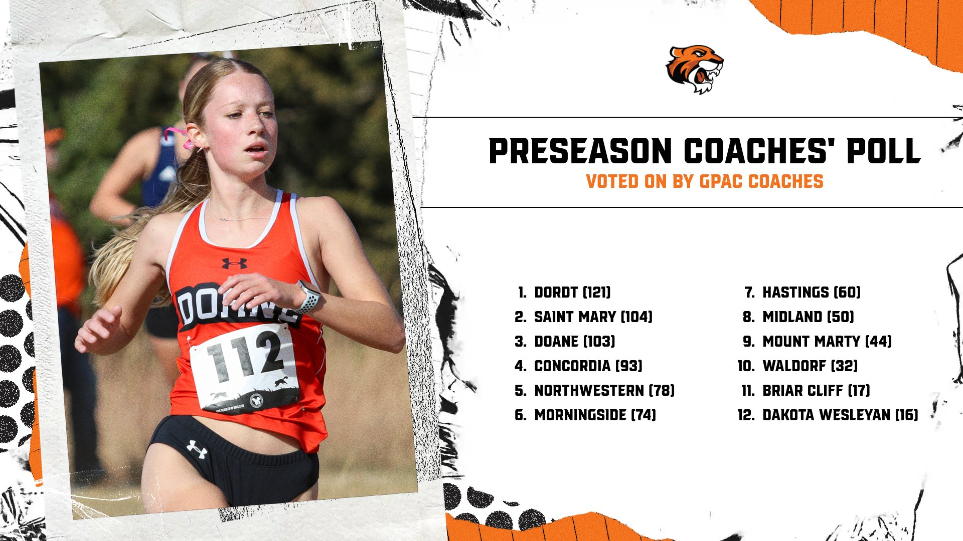 Women's Cross Country Third in Preseason GPAC Poll
